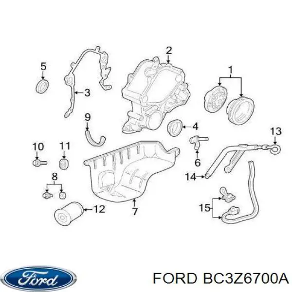 BC3Z6700A Ford 