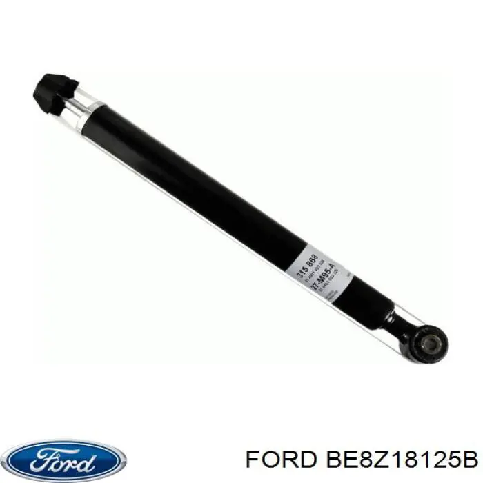 BE8Z18125B Ford amortiguador trasero