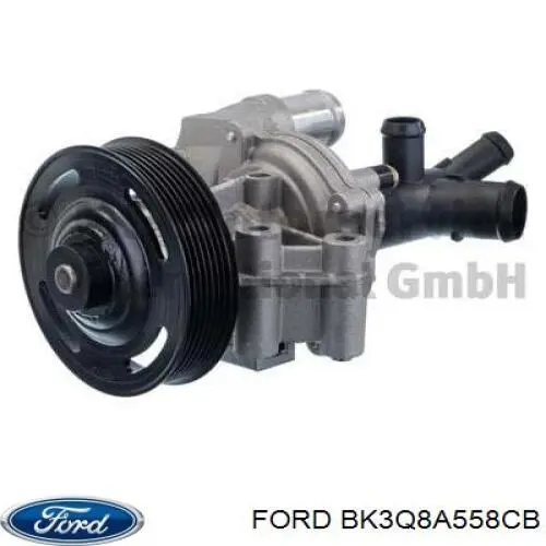 BK3Q-8A558-CB Ford bomba de agua