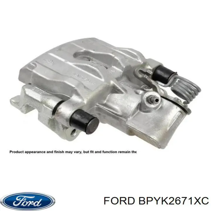 BPYK2671XC Ford pinza de freno trasera izquierda