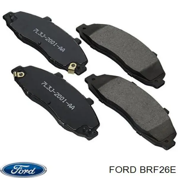 BRF26E Ford pastillas de freno traseras