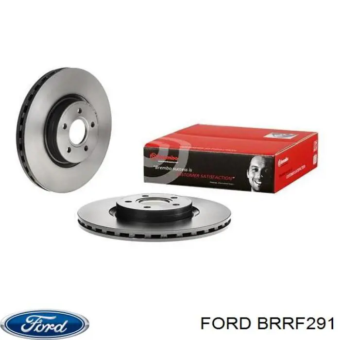 BRRF291 Ford freno de disco delantero