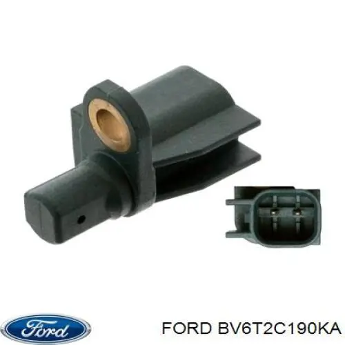 BV6T2C190KA Ford sensor abs trasero