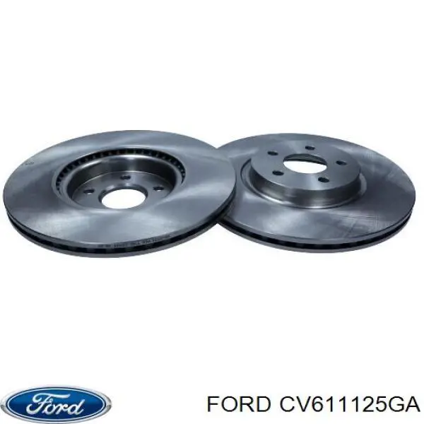 CV611125GA Ford freno de disco delantero