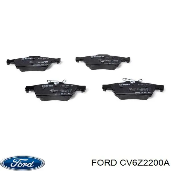 CV6Z2200A Ford pastillas de freno traseras