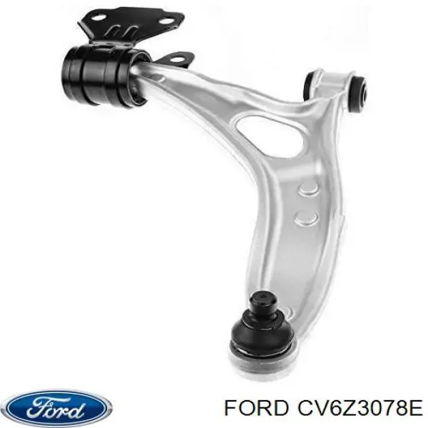 CV6Z-3078-E Ford barra oscilante, suspensión de ruedas delantera, inferior derecha