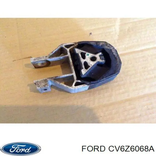 CV6Z6068A Ford soporte, motor izquierdo, trasero