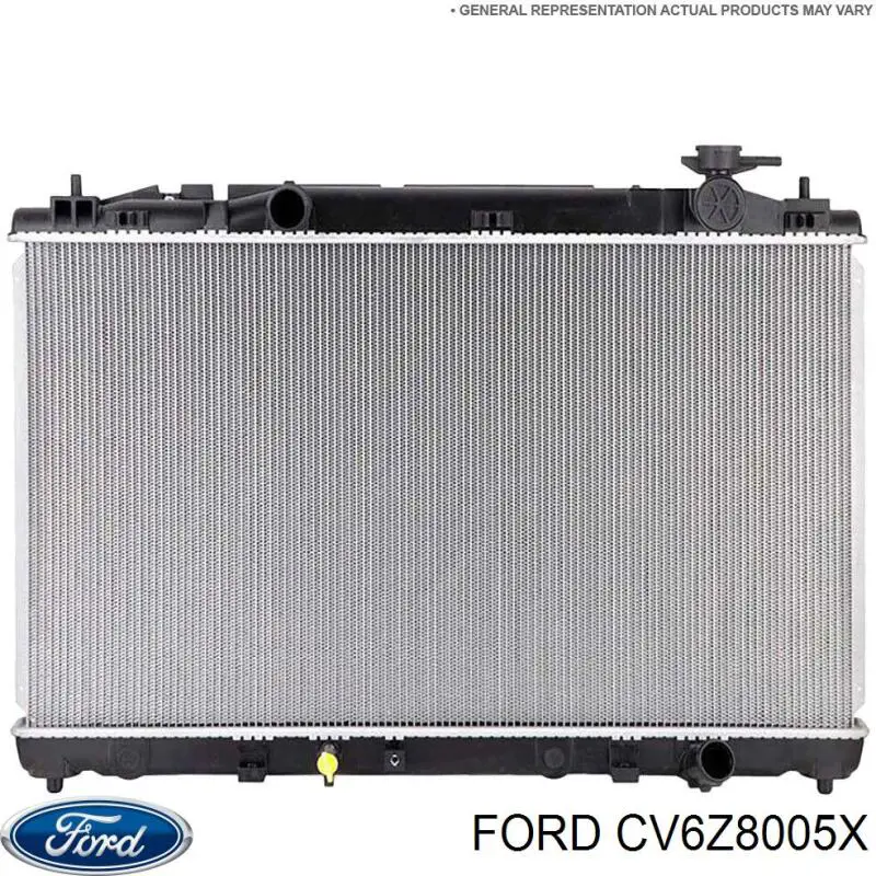 CV6Z8005X Ford radiador refrigeración del motor