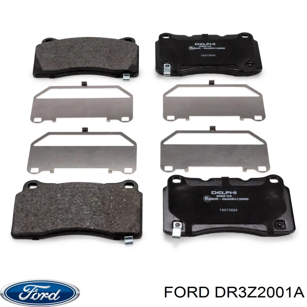 DR3Z2001A Ford pastillas de freno delanteras