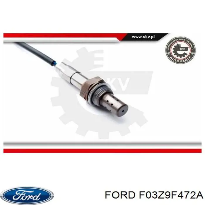 F03Z9F472A Ford sonda lambda sensor de oxigeno para catalizador