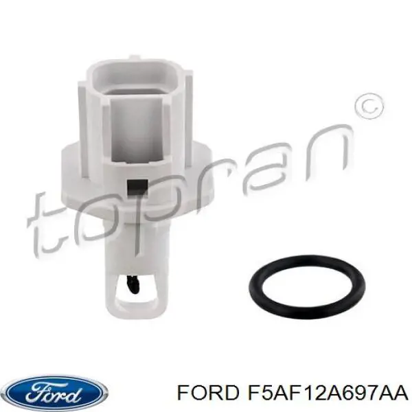 F5AF12A697AA Ford sensor, temperatura del aire de admisión