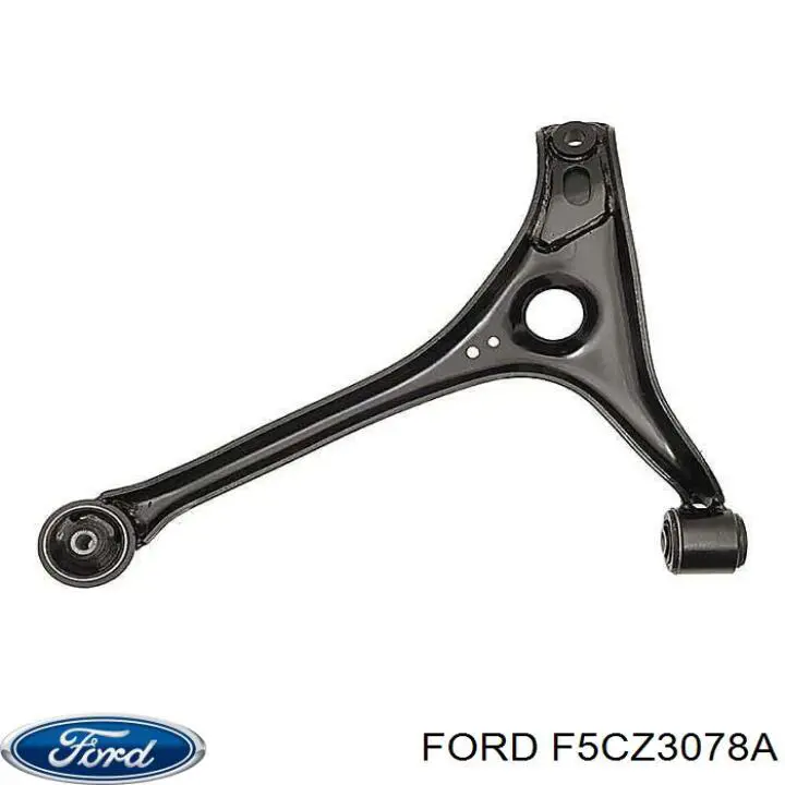 F5CZ-3078-A Ford barra oscilante, suspensión de ruedas delantera, inferior derecha