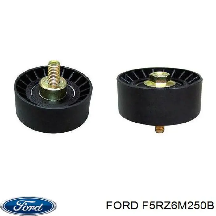 F5RZ6M250B Ford rodillo intermedio de correa dentada