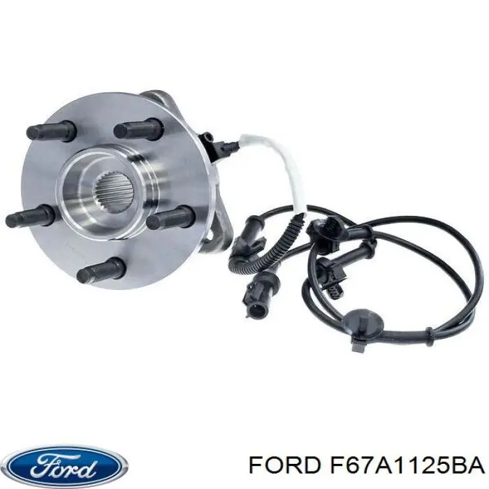 F67A1125BA Ford freno de disco delantero