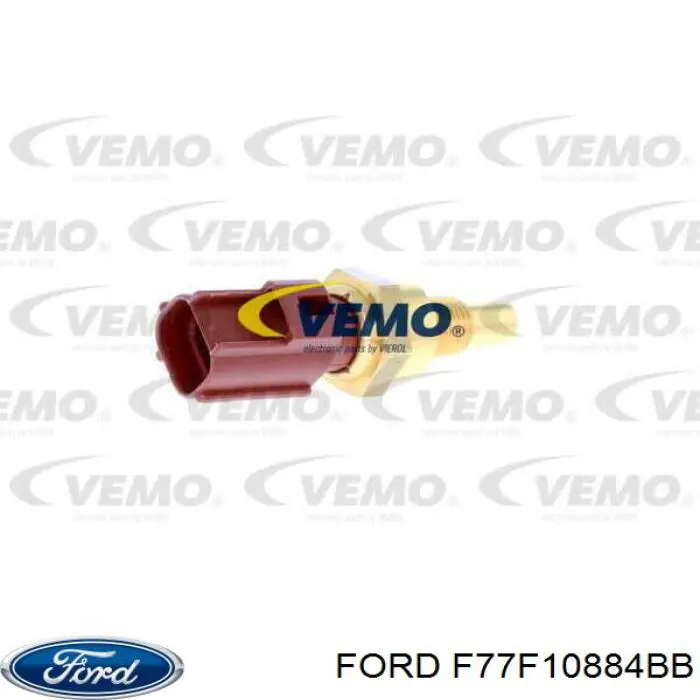 F77F10884BB Ford sensor de temperatura del refrigerante