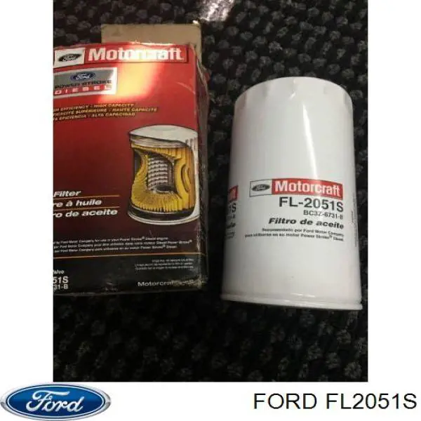 FL2051S Ford filtro de aceite