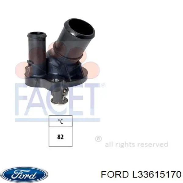 L33615170 Ford termostato, refrigerante