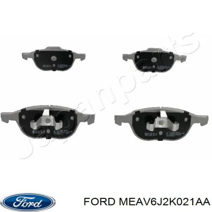 MEAV6J2K021AA Ford pastillas de freno delanteras