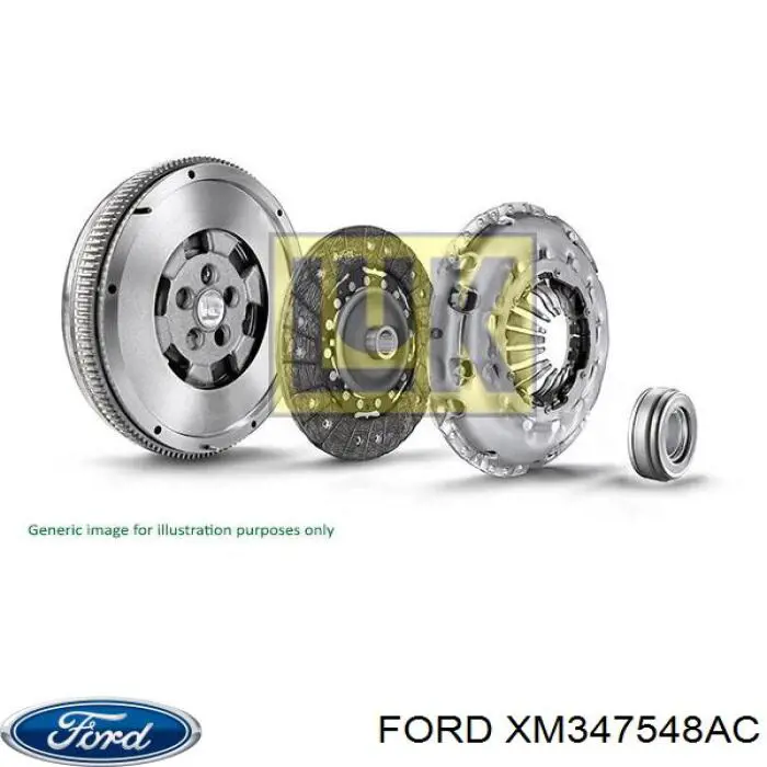 XM34 7548 AC Ford cojinete de desembrague