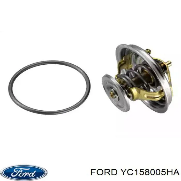 YC15 8005 HA Ford radiador refrigeración del motor