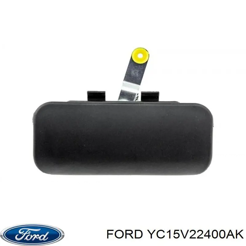 YC15V22400AK Ford tirador de puerta exterior delantero derecha