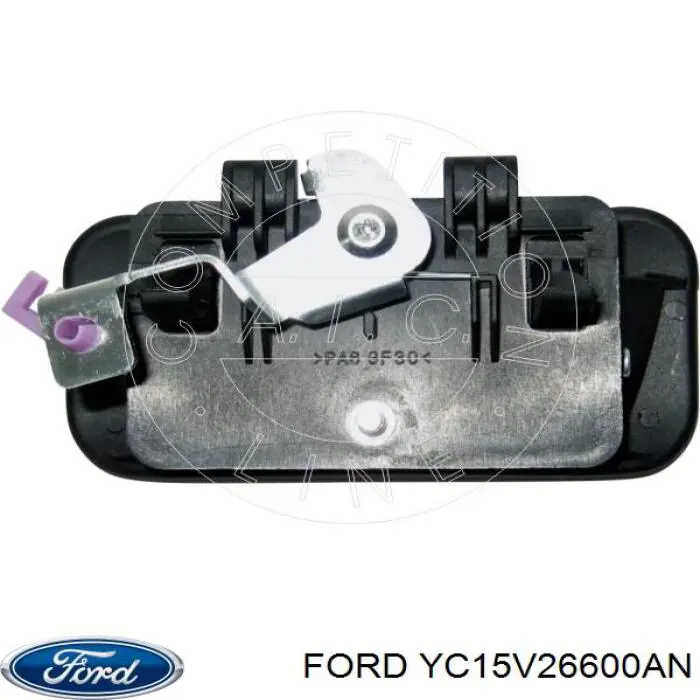 YC15V26600AN Ford manecilla de puerta corrediza exterior derecha