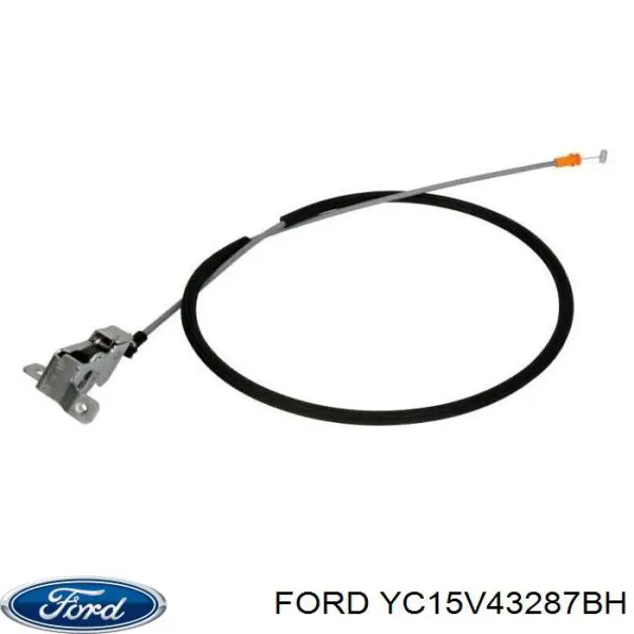 YC15V43287BH Ford cerradura de puerta trasera izquierda