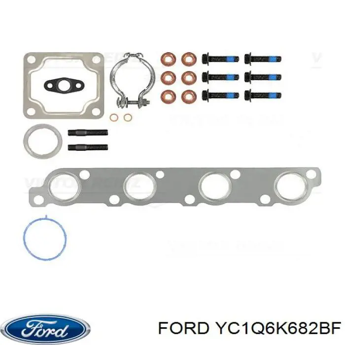 YC1Q6K682BF Ford turbocompresor