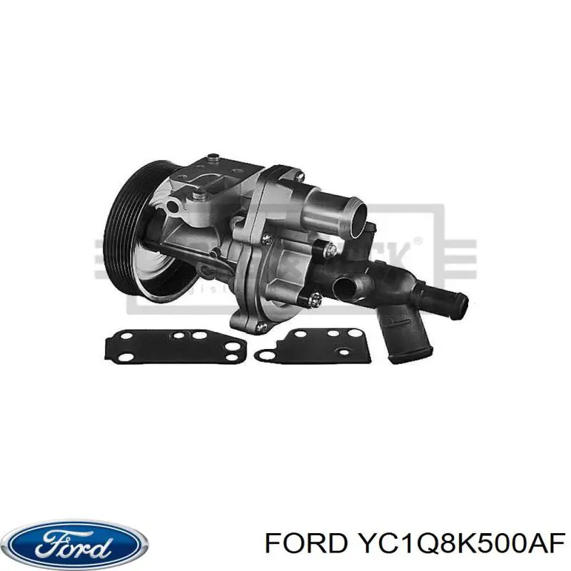 YC1Q8K500AF Ford bomba de agua