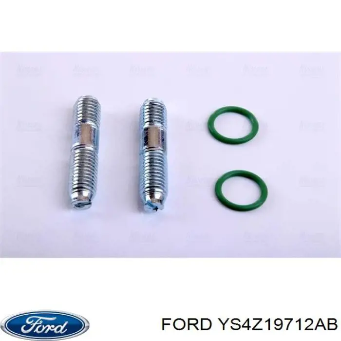 YS4Z19712AB Ford condensador aire acondicionado