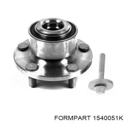 1540051K Formpart/Otoform cubo de rueda delantero