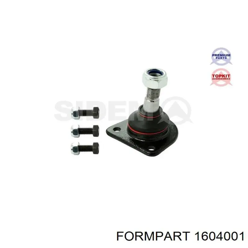 1604001 Formpart/Otoform rótula de suspensión inferior