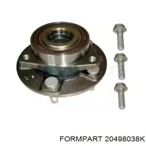 20498038K Formpart/Otoform cubo de rueda delantero