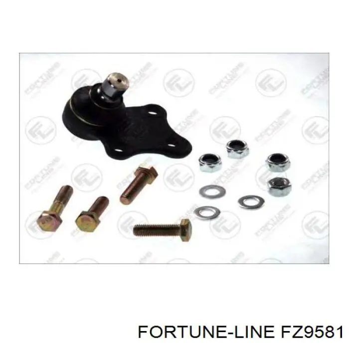 FZ9581 Fortune Line silentblock de suspensión delantero inferior