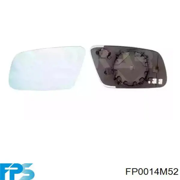 FP 0014 M52 FPS cristal de espejo retrovisor exterior derecho