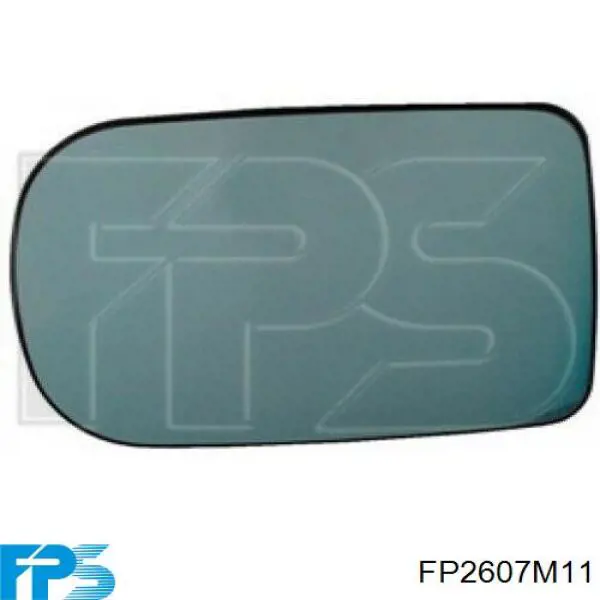 302454-E Polcar cristal de espejo retrovisor exterior izquierdo