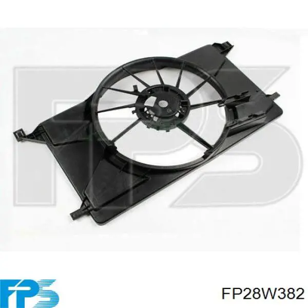  Difusor de radiador, ventilador de refrigeración, condensador del aire acondicionado, completo con motor y rodete para Ford Focus 2 