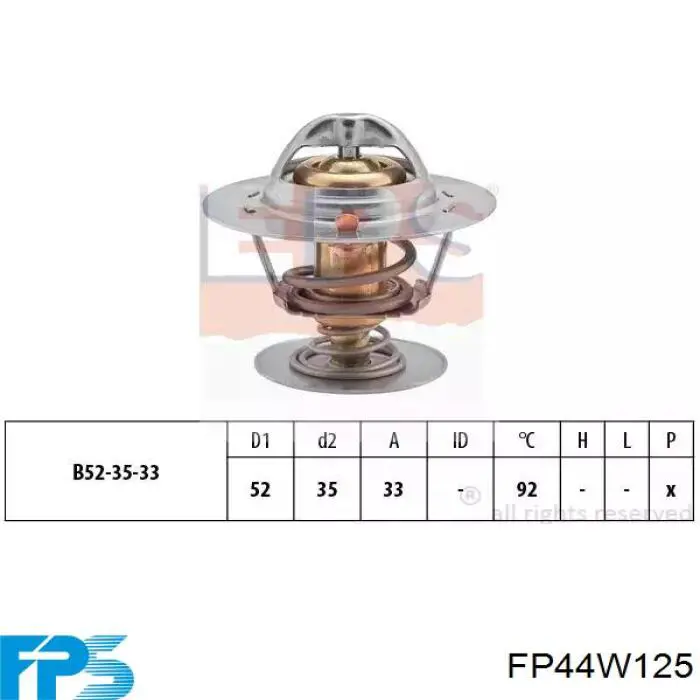 FP 44 W125 FPS difusor de radiador, ventilador de refrigeración, condensador del aire acondicionado, completo con motor y rodete