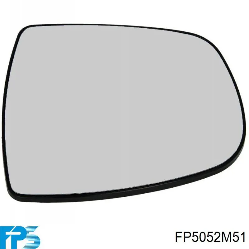 FP 5052 M51 FPS cristal de espejo retrovisor exterior izquierdo