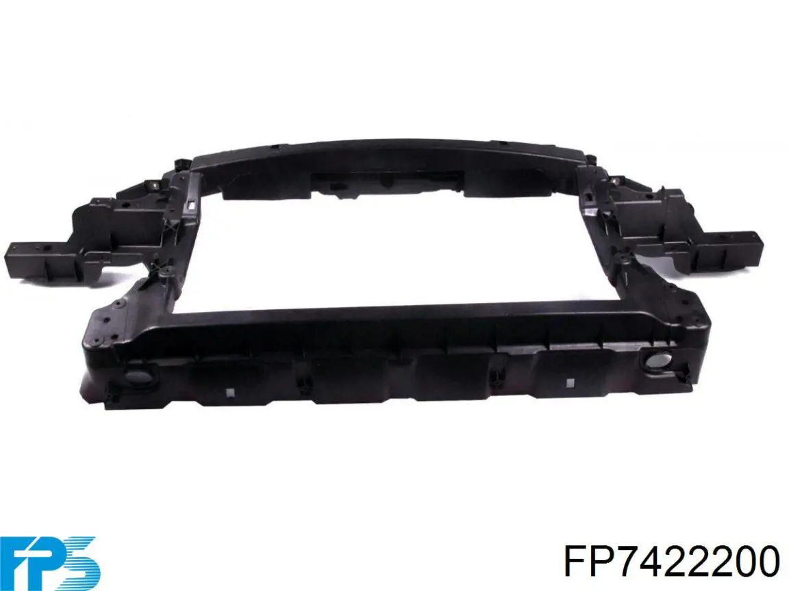  Soporte de radiador completo para Volkswagen Touran 2 