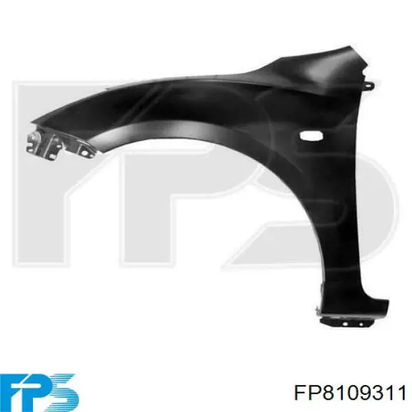  Guardabarros delantero izquierdo para Toyota Yaris P10