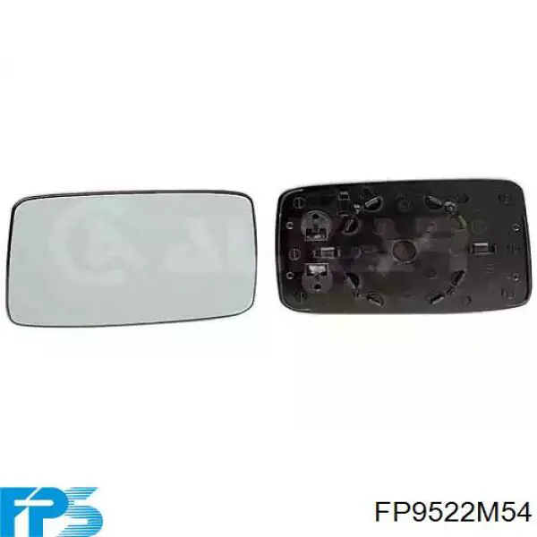 FP 9522 M54 FPS cristal de espejo retrovisor exterior derecho