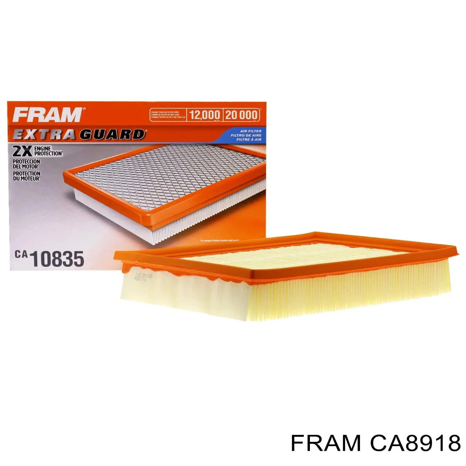 CA8918 Fram filtro de aire