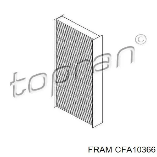 CFA10366 Fram filtro de habitáculo