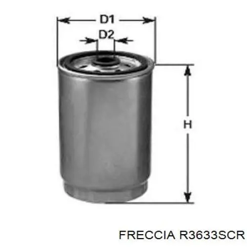 R3633SCR Freccia válvula de admisión