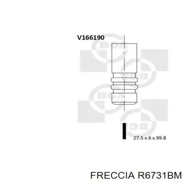 11347553774 BMW válvula de escape