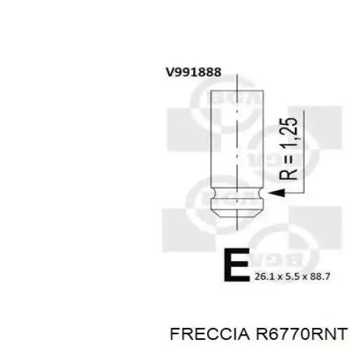 1371547010 Toyota válvula de escape