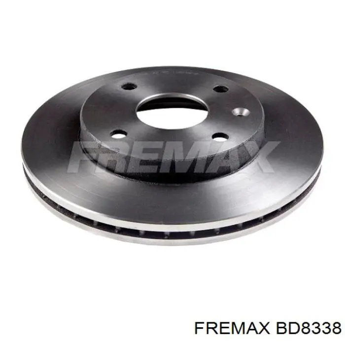 BD8338 Fremax freno de disco delantero