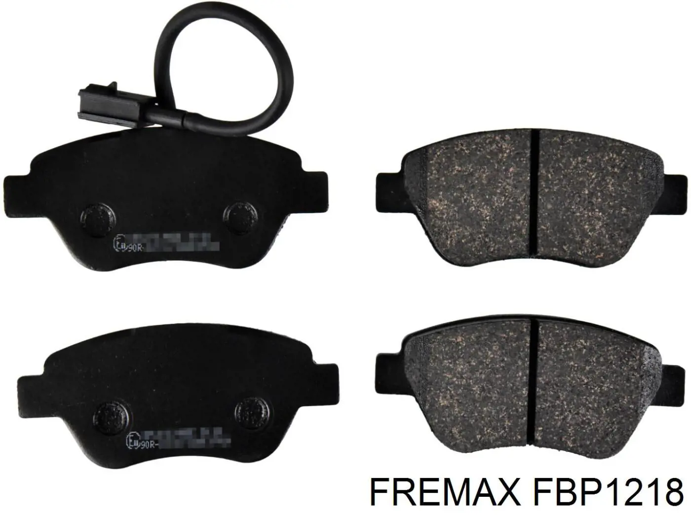 FBP1218 Fremax pastillas de freno delanteras