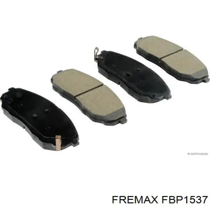 FBP1537 Fremax pastillas de freno delanteras